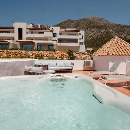 Apartment Modern Penthouse With Private Jacuzzi, Panoramic Sea And Views - 8 Min To Puente *